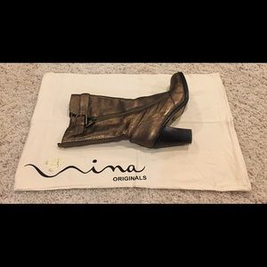Nina Brand Mid-Shaft Boot with Buckle